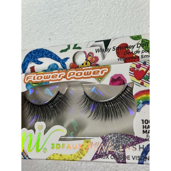 Ioni Flower Power – Wispy Smokey Doll Eye Faux Mink Lashes - Picture 3 of 4